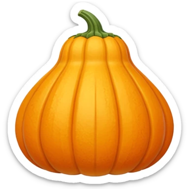 hokkaido squash sticker