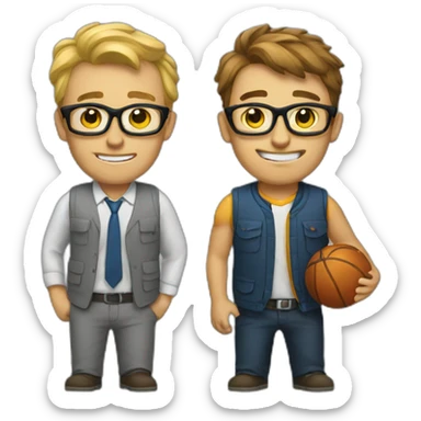 team of nerds sticker