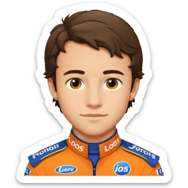 Lando Norris sticker