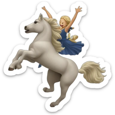 Saltos de alegría sticker