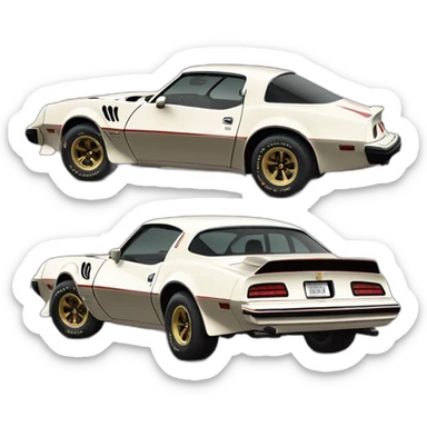1976 trans am sticker