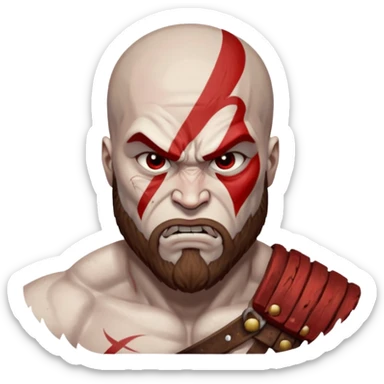 kratos sticker