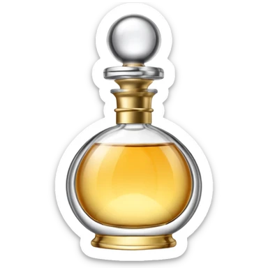 create an emoji of a perfume bottle sticker