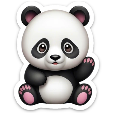 Panda sticker
