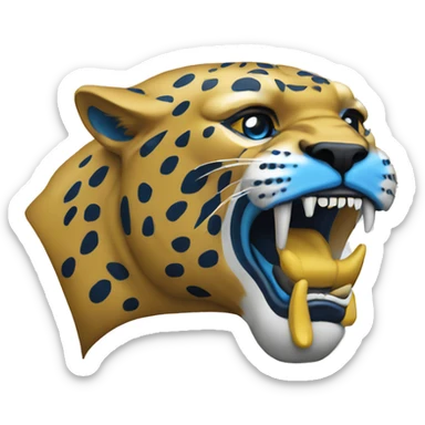 Southern University Jaguars sticker