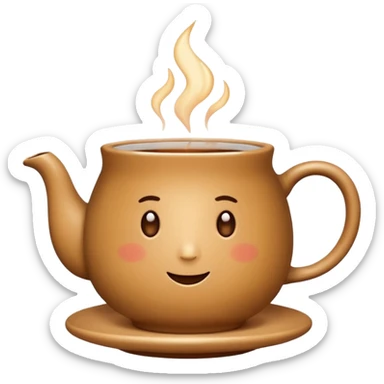 cup of tea sticker