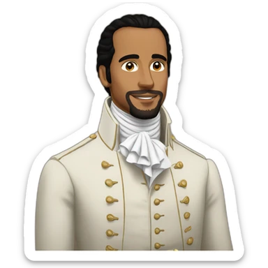 Hamilton is your deity sticker