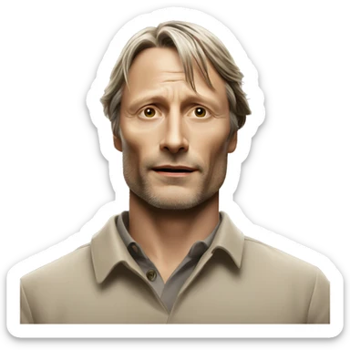 Mads Mikkelsen sticker