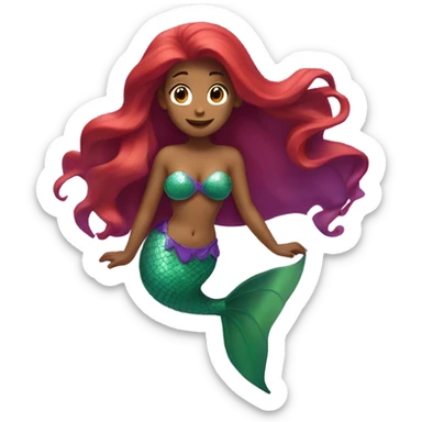 Princess Ariel  sticker