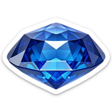 Saphire sticker