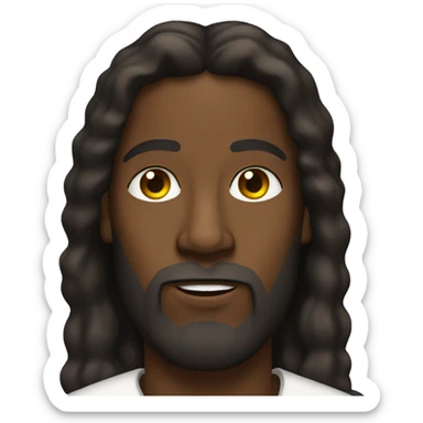 Black Jesus sticker