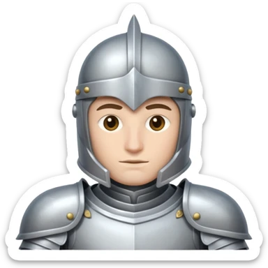 white knight sticker