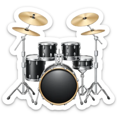 drum kit sticker