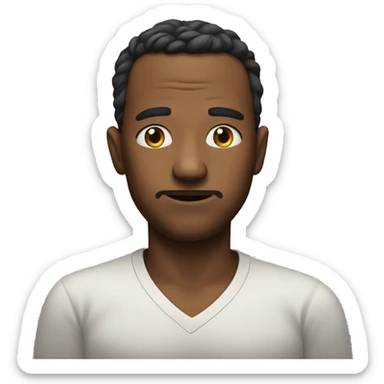 Side eye emoji sticker