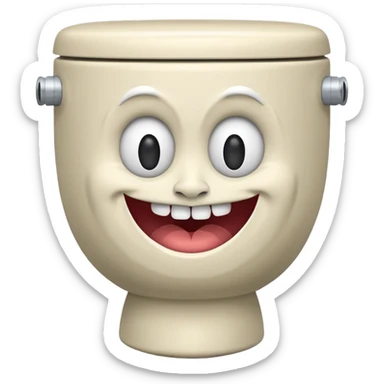 skibidi toilet sticker