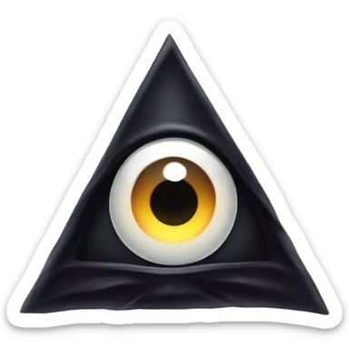 Witch mason eye of providence   sticker