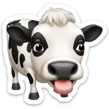Vache qui pisse sticker