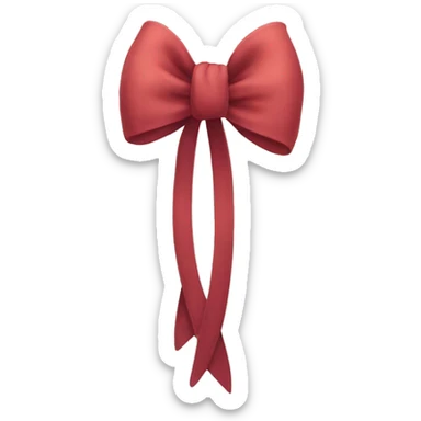 bow  sticker