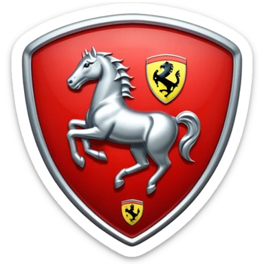 Logo Ferrari  sticker