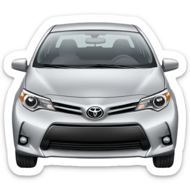 Toyota corolla sticker