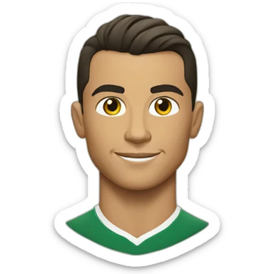 cristiano ronaldo portugal sticker