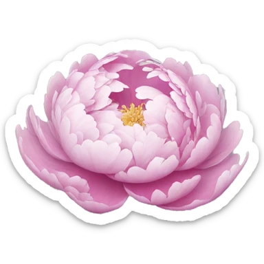 Peony  sticker