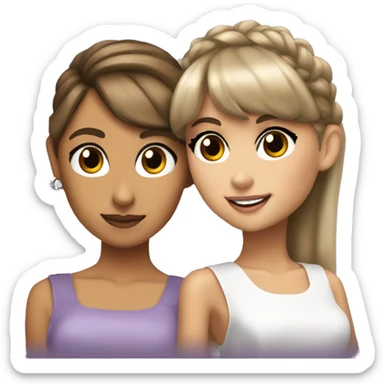 Ariana Grande and Taylor Swift  sticker
