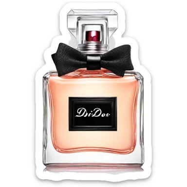 miss dior purfume sticker