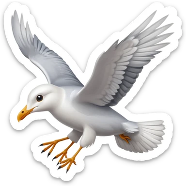 Seagull
Apple emoji style. sticker
