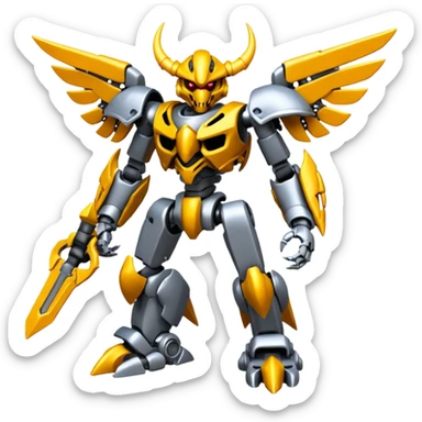 Wargreymon-Medabee-Bionicle sticker