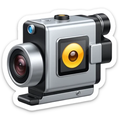 sensor with a camera and a tracking sensor sticker