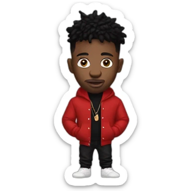 21 Savage ft. Bad Bunny sticker