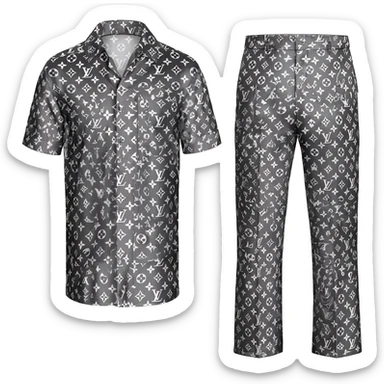 Louis Vuitton shirt and pants sticker