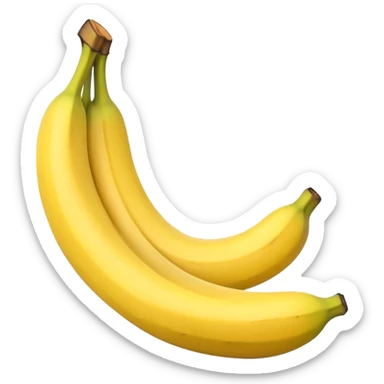 Butthole and banana separately sticker