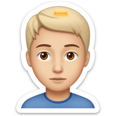 side eyes on left side  sticker