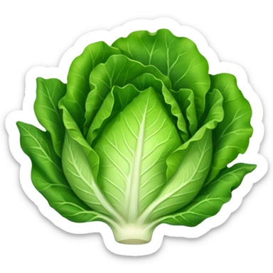 lettuce one  leaf  sticker