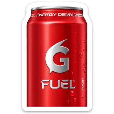 G fuel energy drink sticker