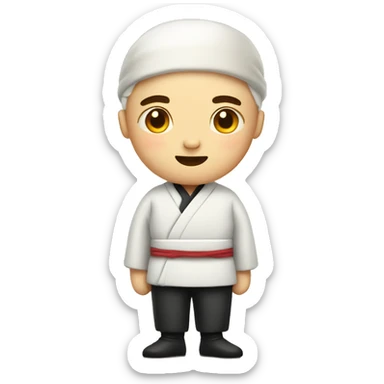 cute sushi guy with legs sticker