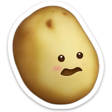 Potato 🤨 sticker