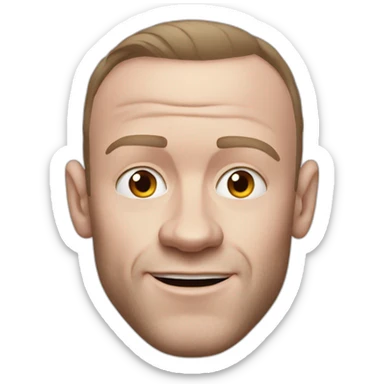Wayne Rooney sticker