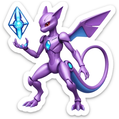 Vikavolt-Mewtwo-Genesect-Miraidon-fusion, full body sticker