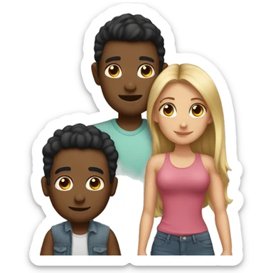 boyfriend and girlfriend sticker