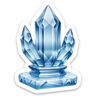 ice sculpture sticker