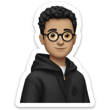 Harry potter wearing balenciaga sticker