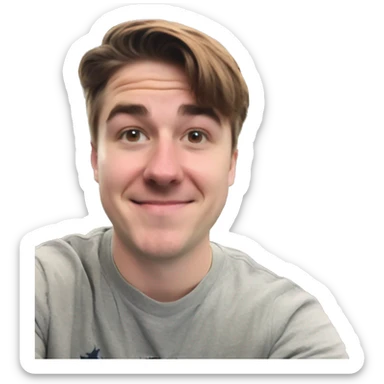 mrbeast in real life sticker