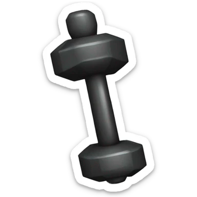 dumbell sticker