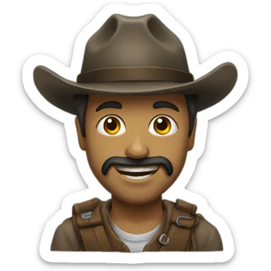 Bruchas con pintura sticker