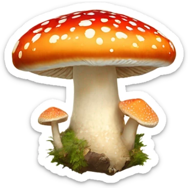 Amanita caesarea  sticker
