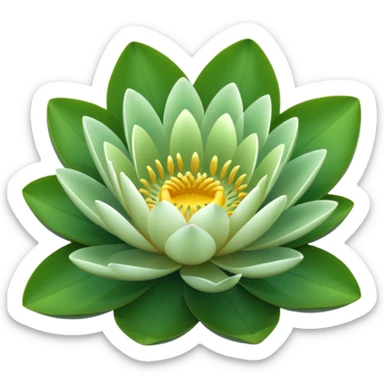 I want a emoji of water lily sticker