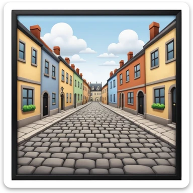 Street were  sticker